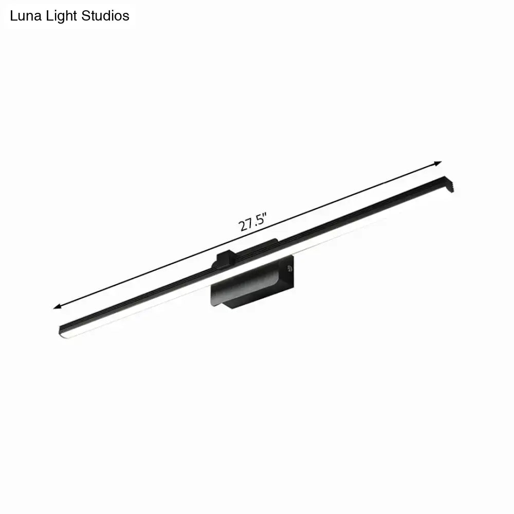 Black Iron Vanity Light