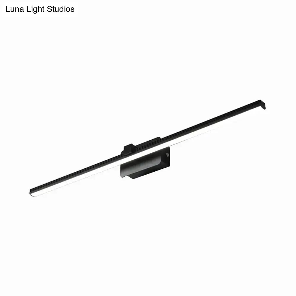 Black Iron Vanity Light