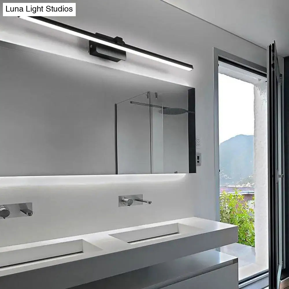 Black Iron Vanity Light