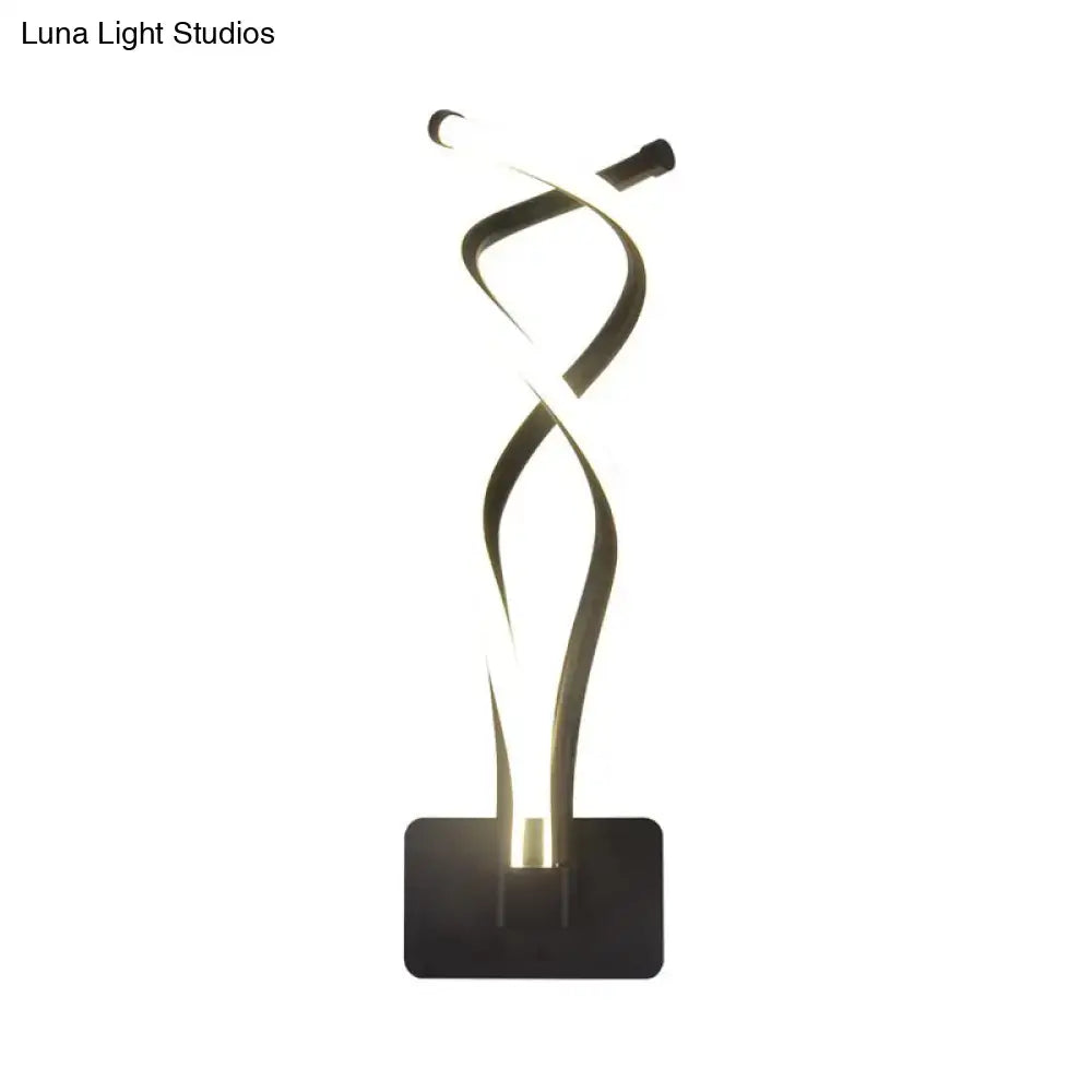 White Musical Note Lamp