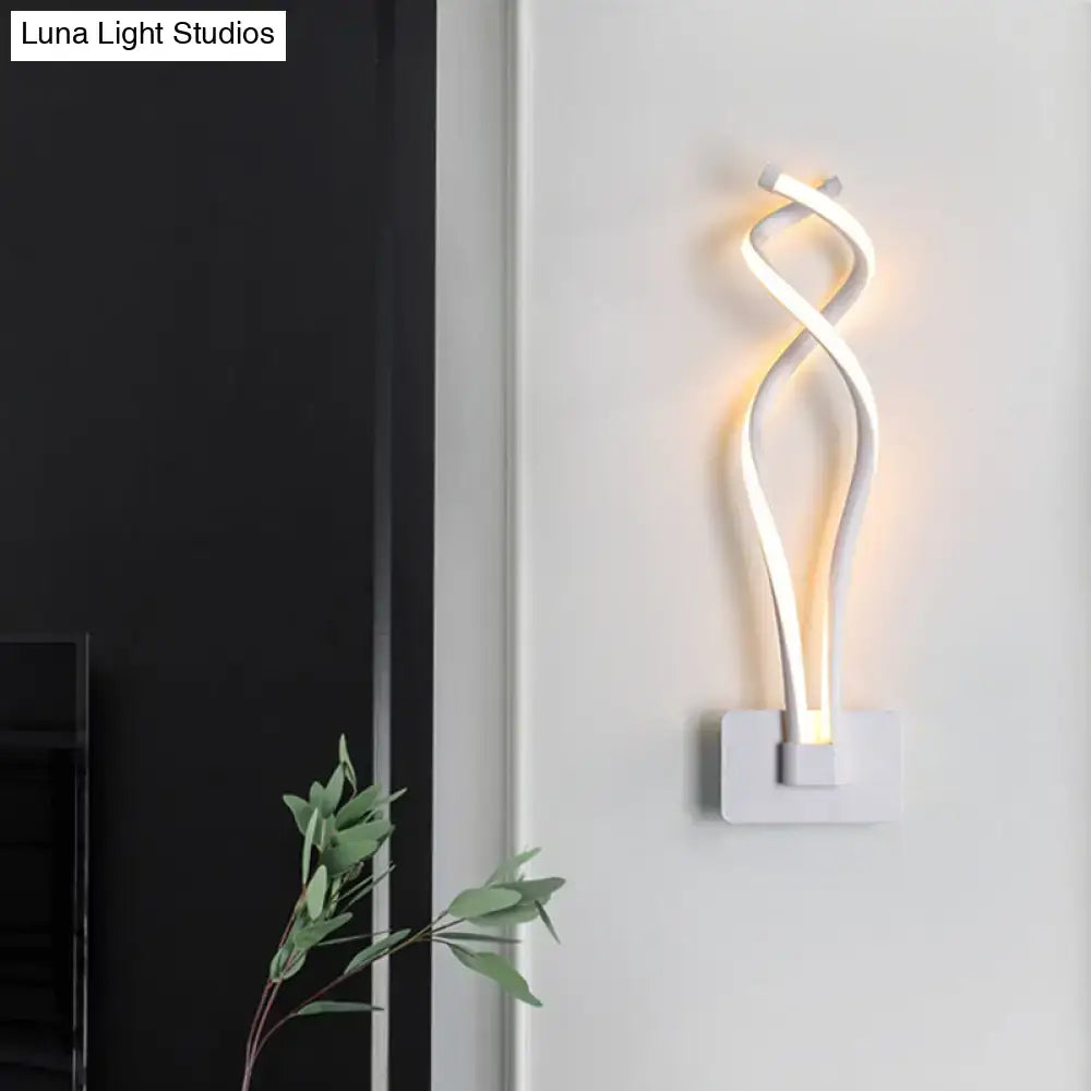 White Musical Note Lamp