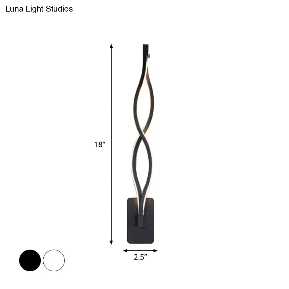 White Musical Note Lamp
