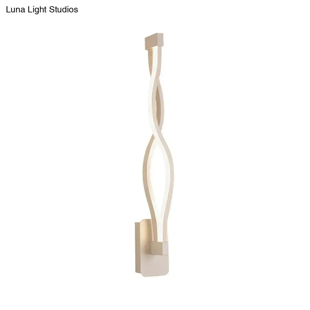 White Musical Note Lamp