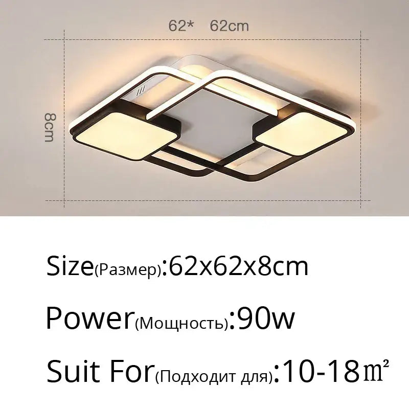 White Rectangular LED Light