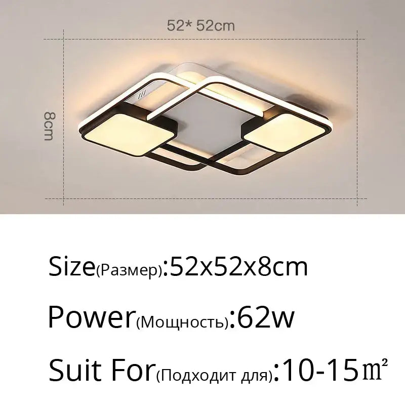 White Rectangular LED Light