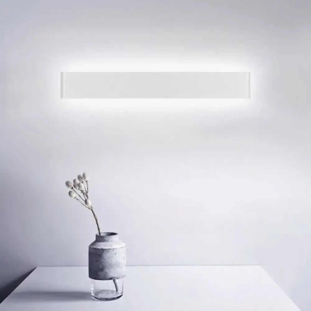 Black Rectangular Wall Lamp