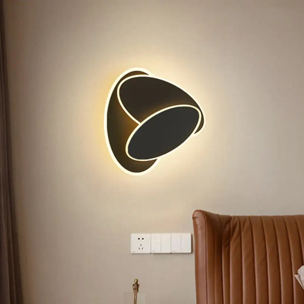 Black White Wall Light