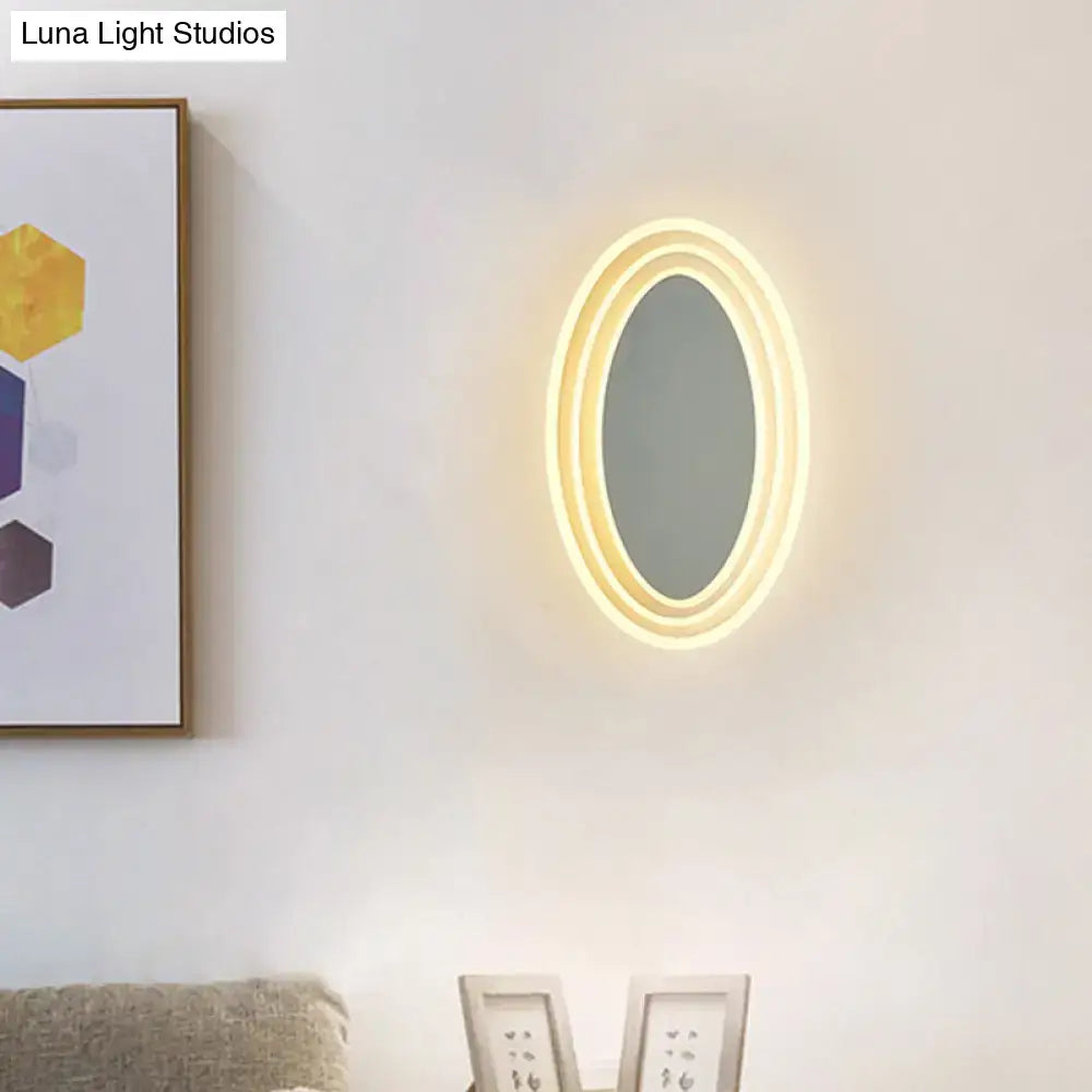 Black White Wall Light