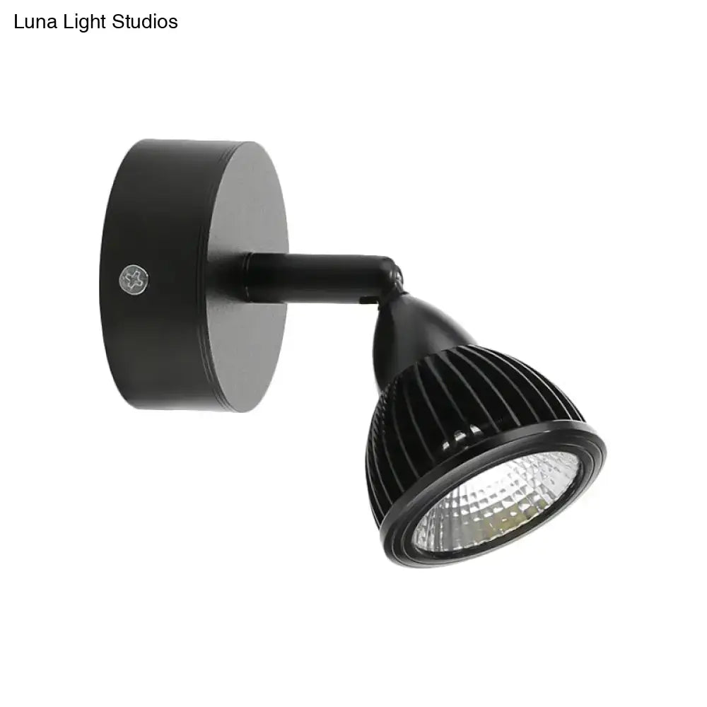 Black LED Wall Spotlight