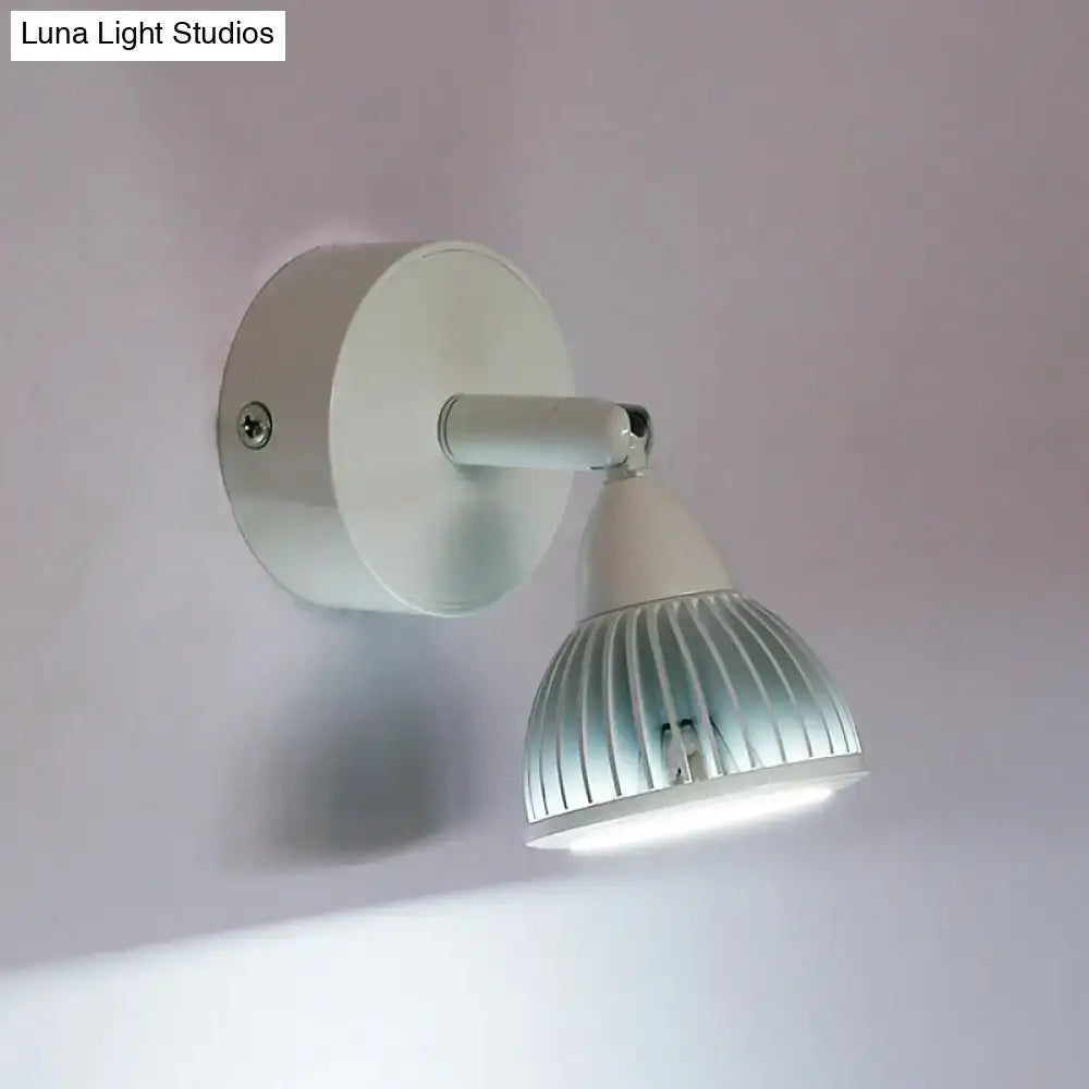 Black LED Wall Spotlight