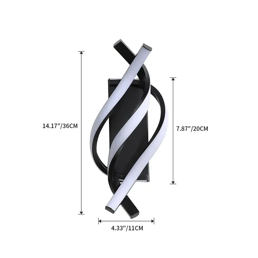 Black LED Wall Lamps