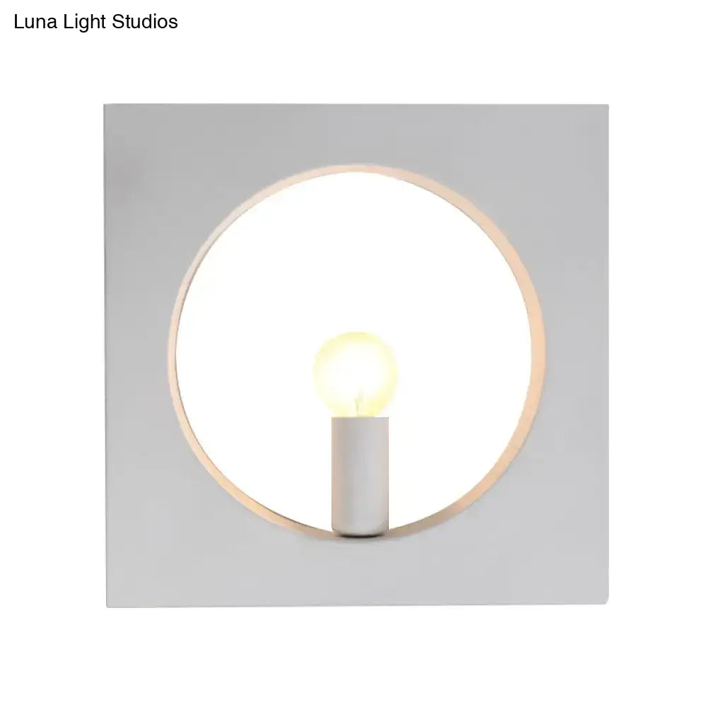 Glass Globe Wall Lamp