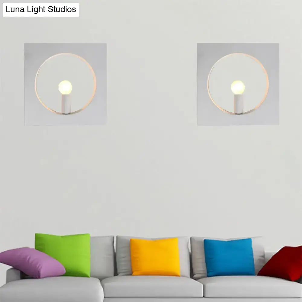 Glass Globe Wall Lamp