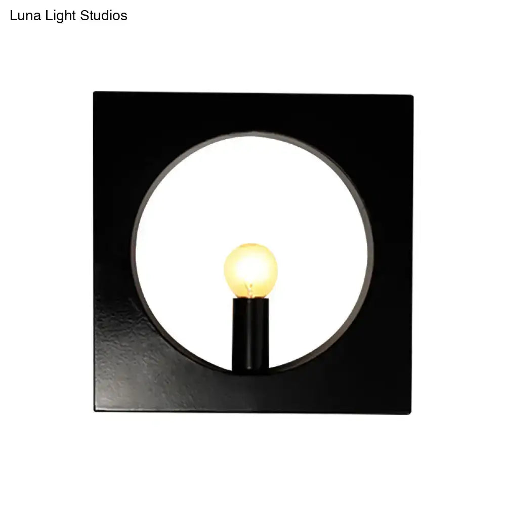 Glass Globe Wall Lamp