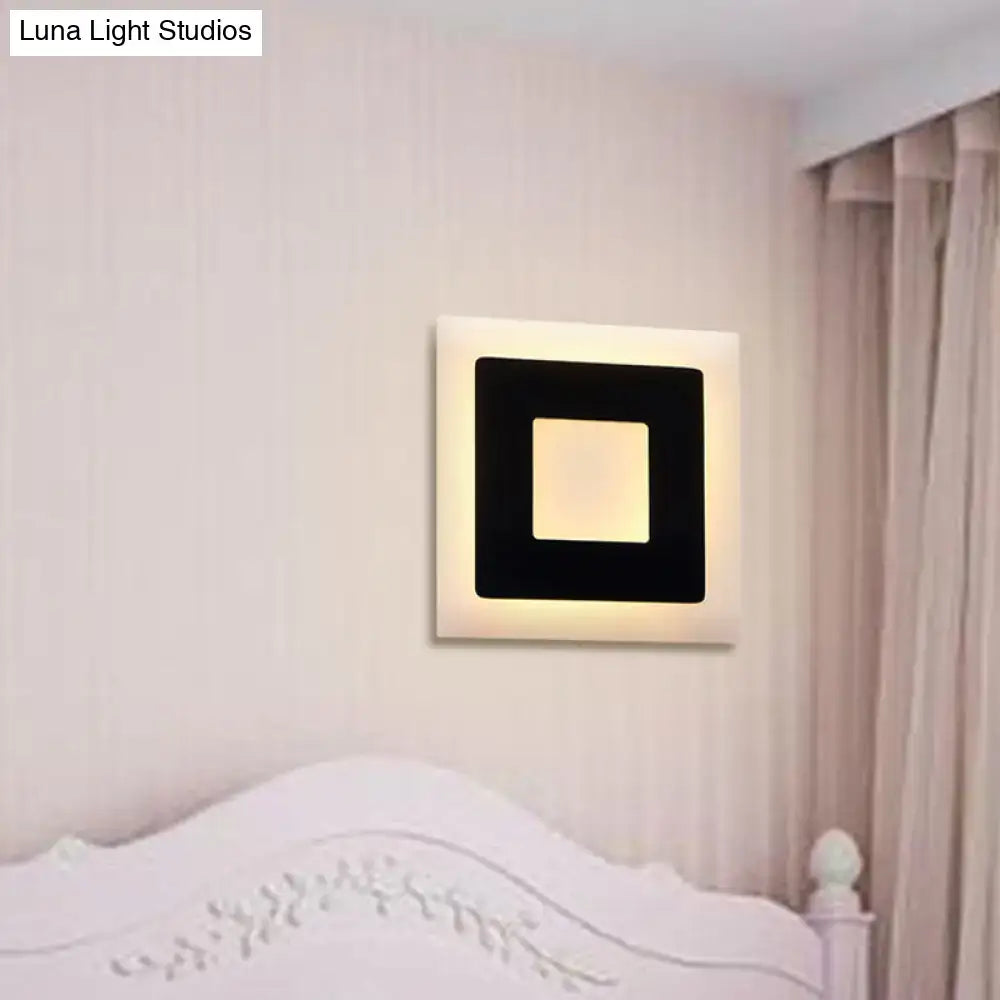Acrylic Square Wall Sconce