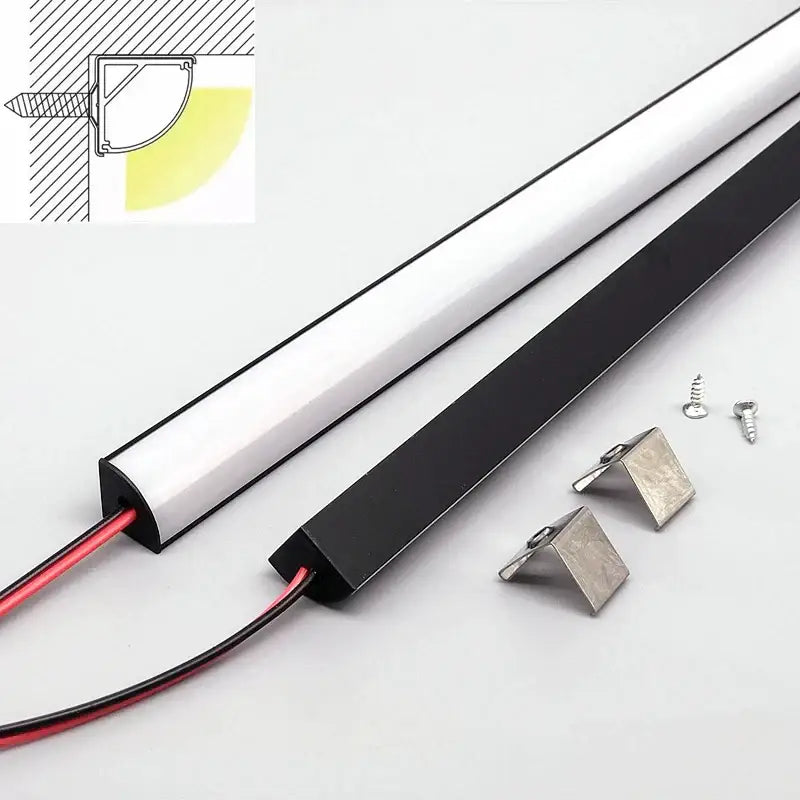 Black Linear Bar Light