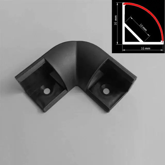 Black Linear Bar Light