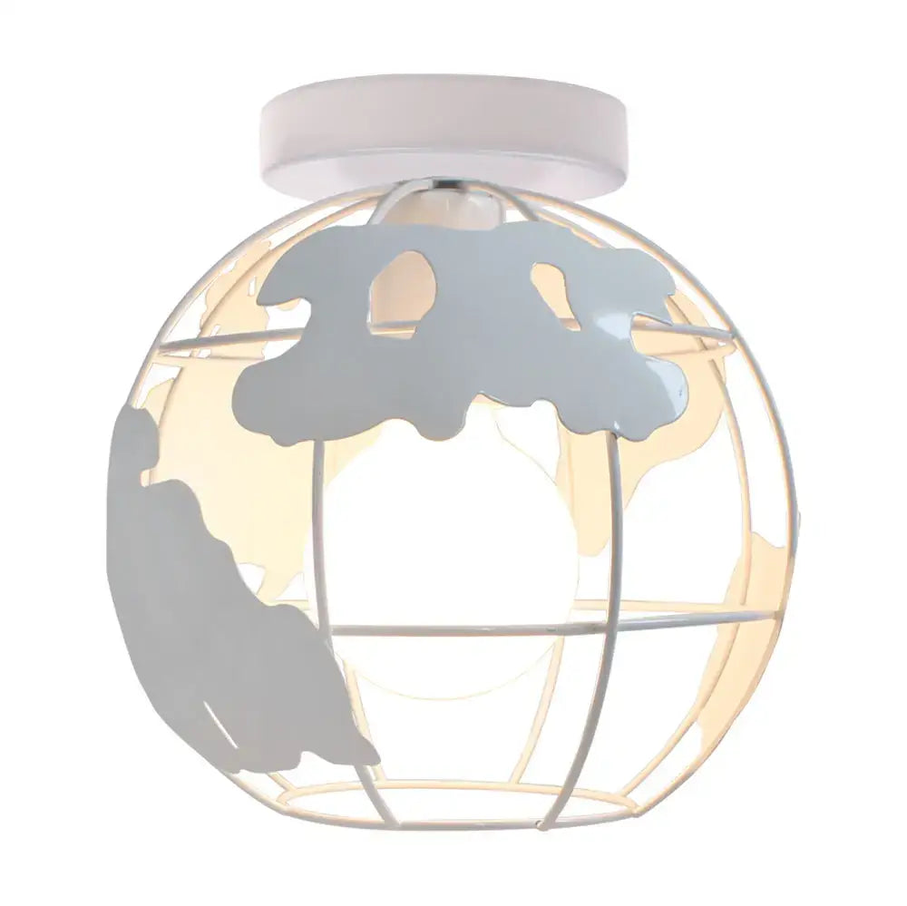 Black Globe Ceiling Shade