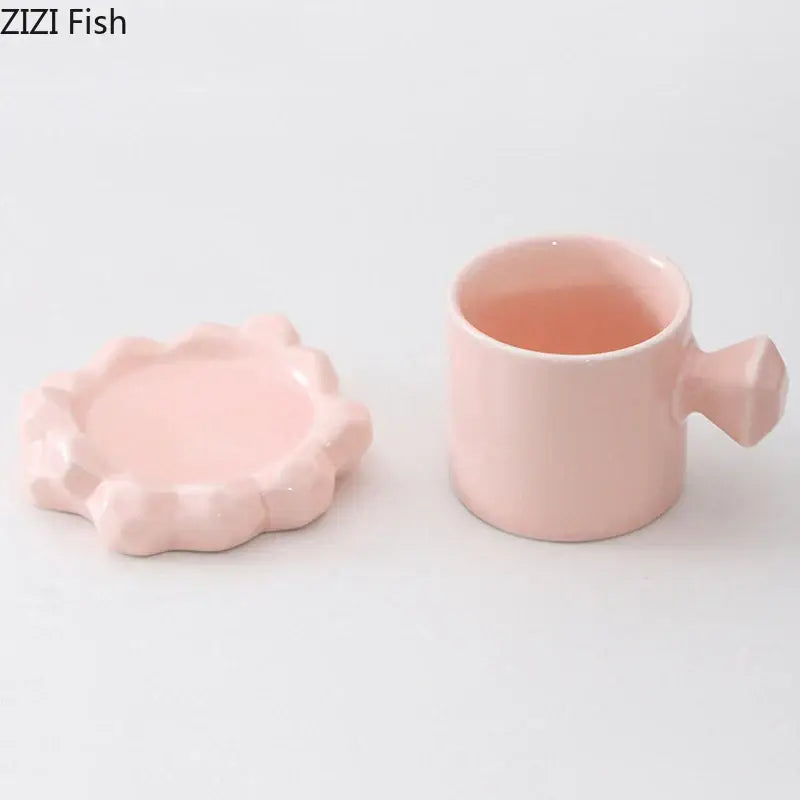 Porcelain Bowknot Cup Set