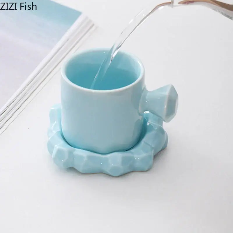Porcelain Bowknot Cup Set