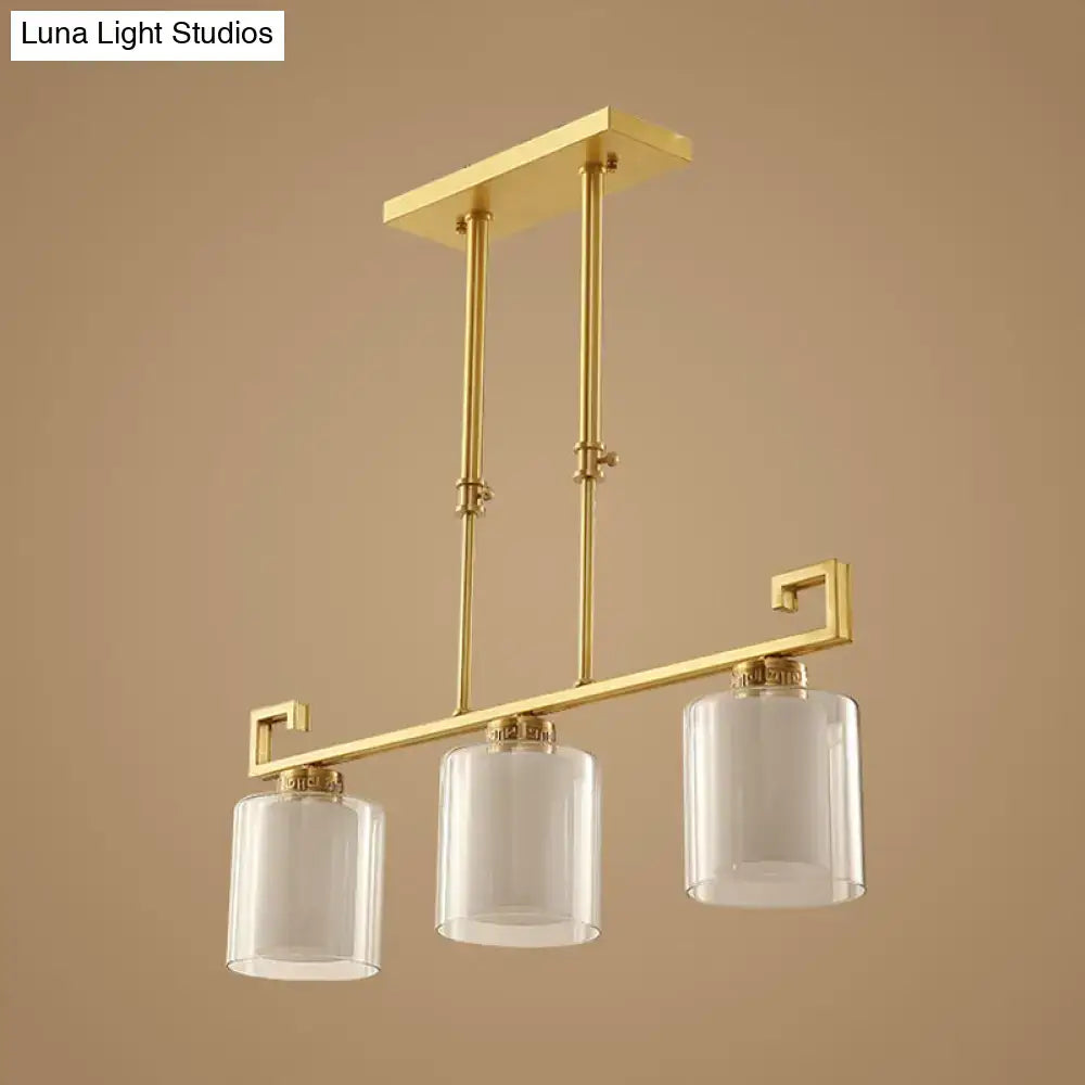Brass Cylinder Island Light