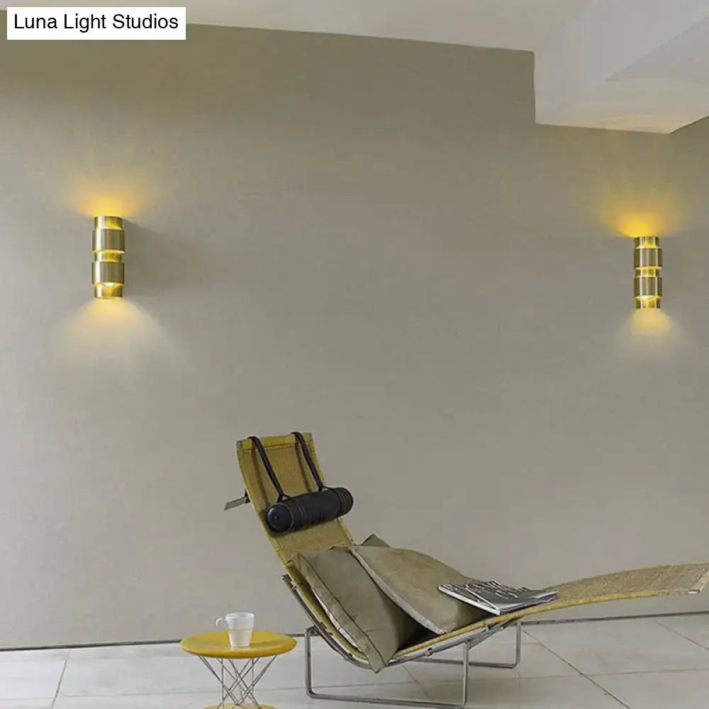 Brass Metal Shade Sconce