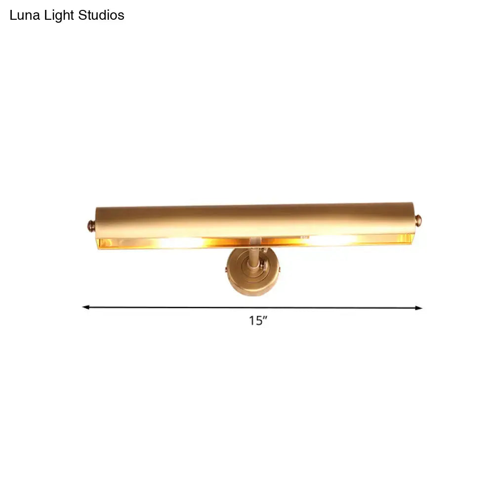 Brass Adjustable Vanity Sconce