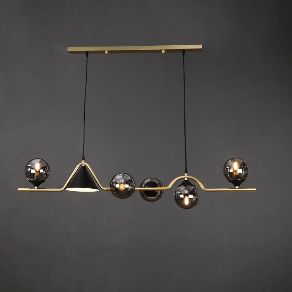 Brass Black Island Light