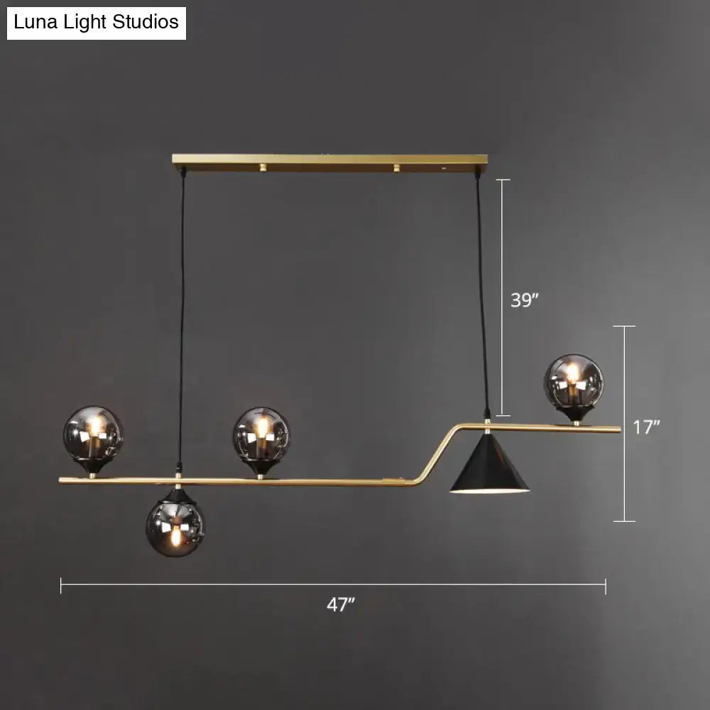Brass Black Island Light