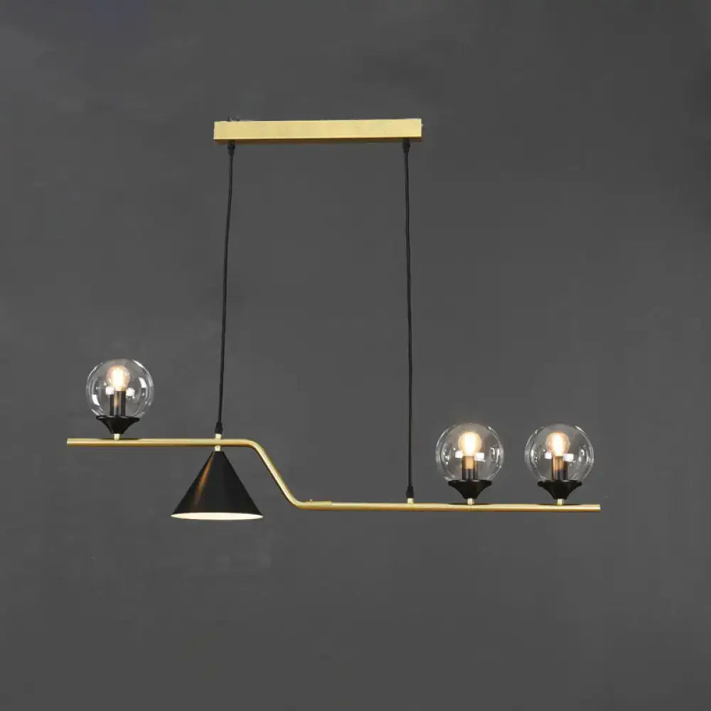 Brass Black Island Light