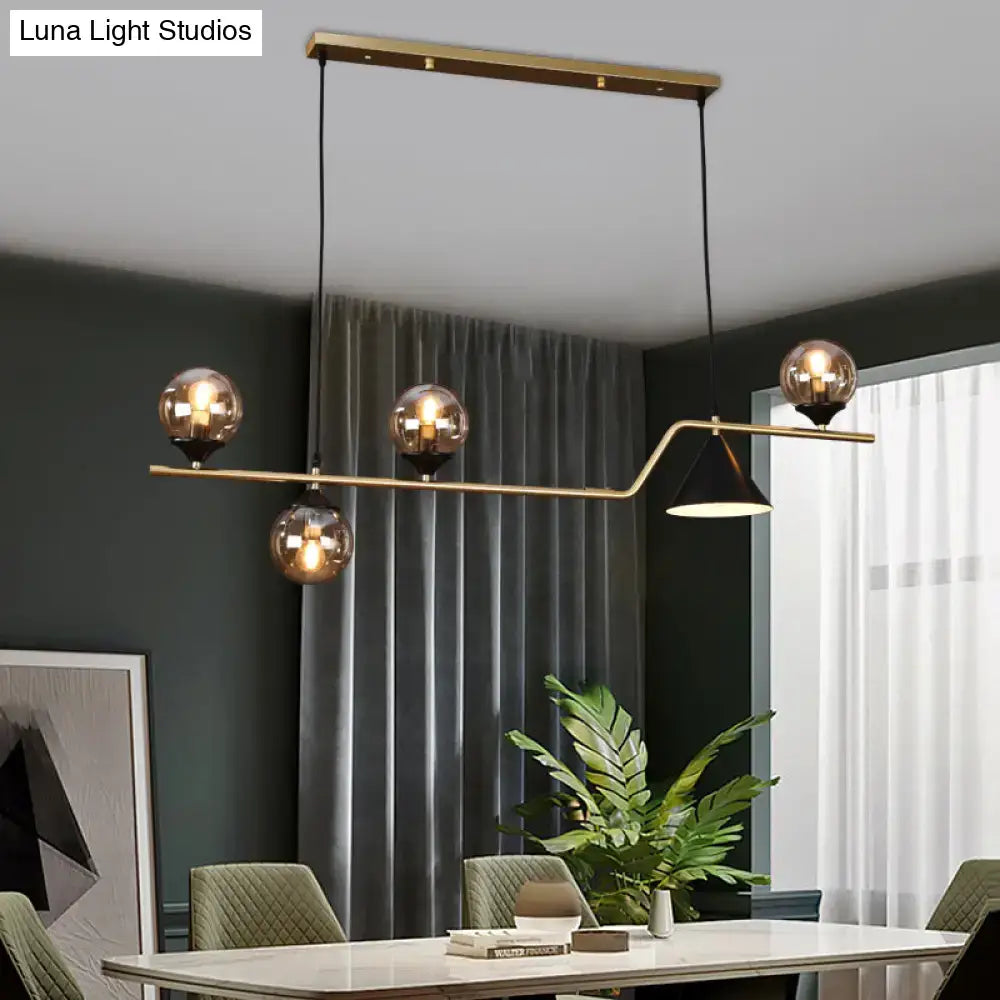 Brass Black Island Light
