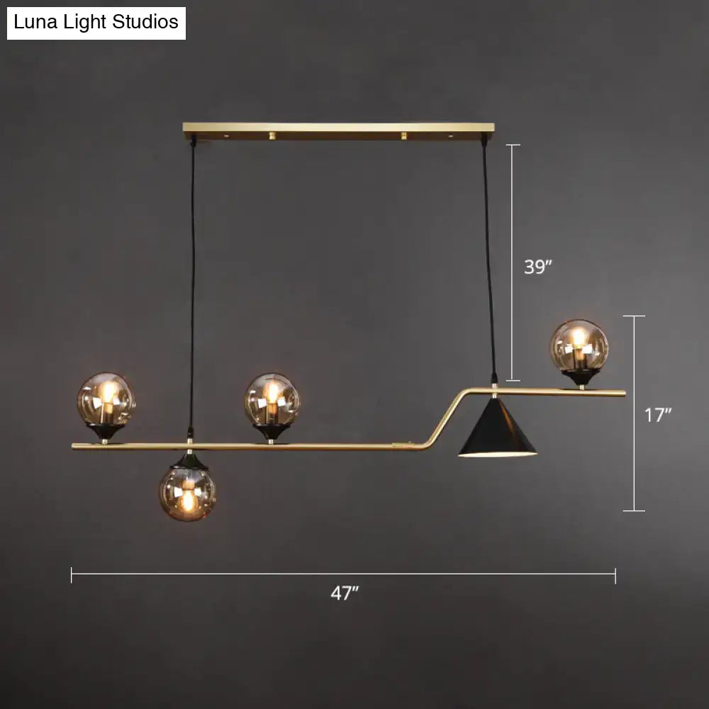 Brass Black Island Light