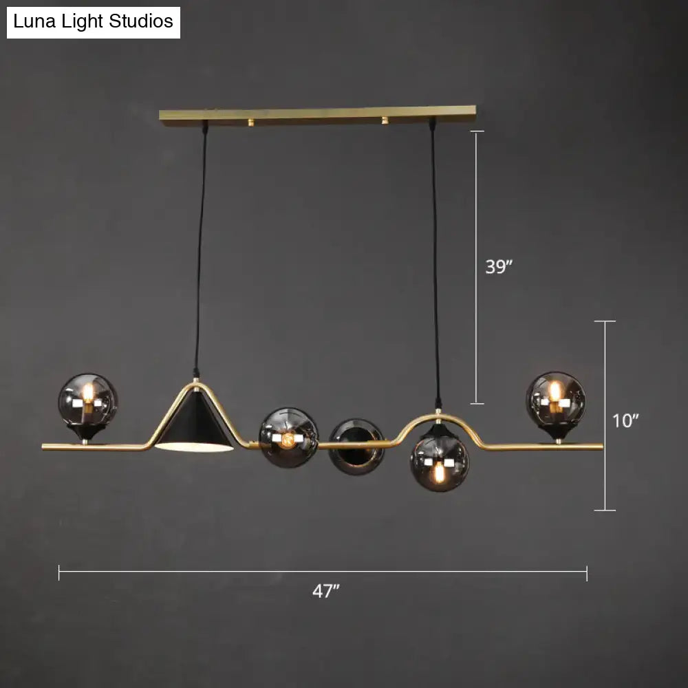 Brass Black Island Light