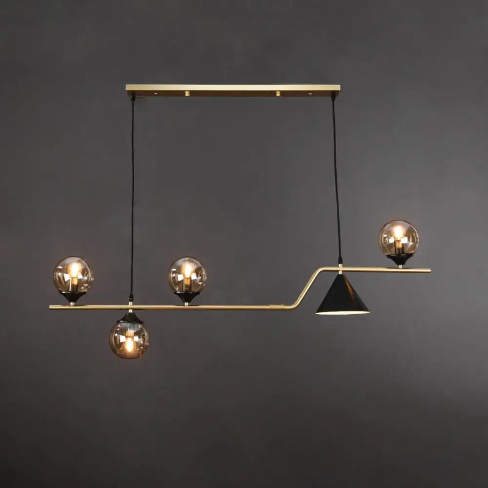 Brass Black Island Light