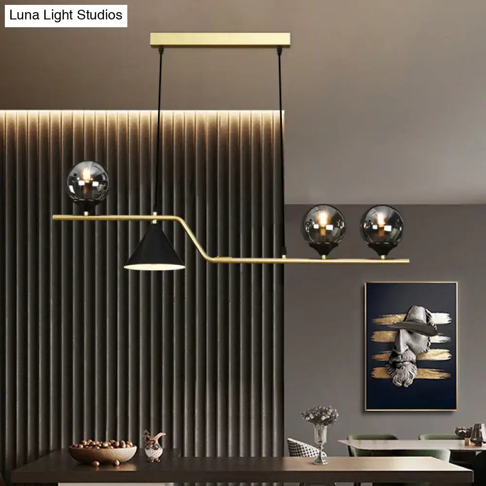 Brass Black Island Light