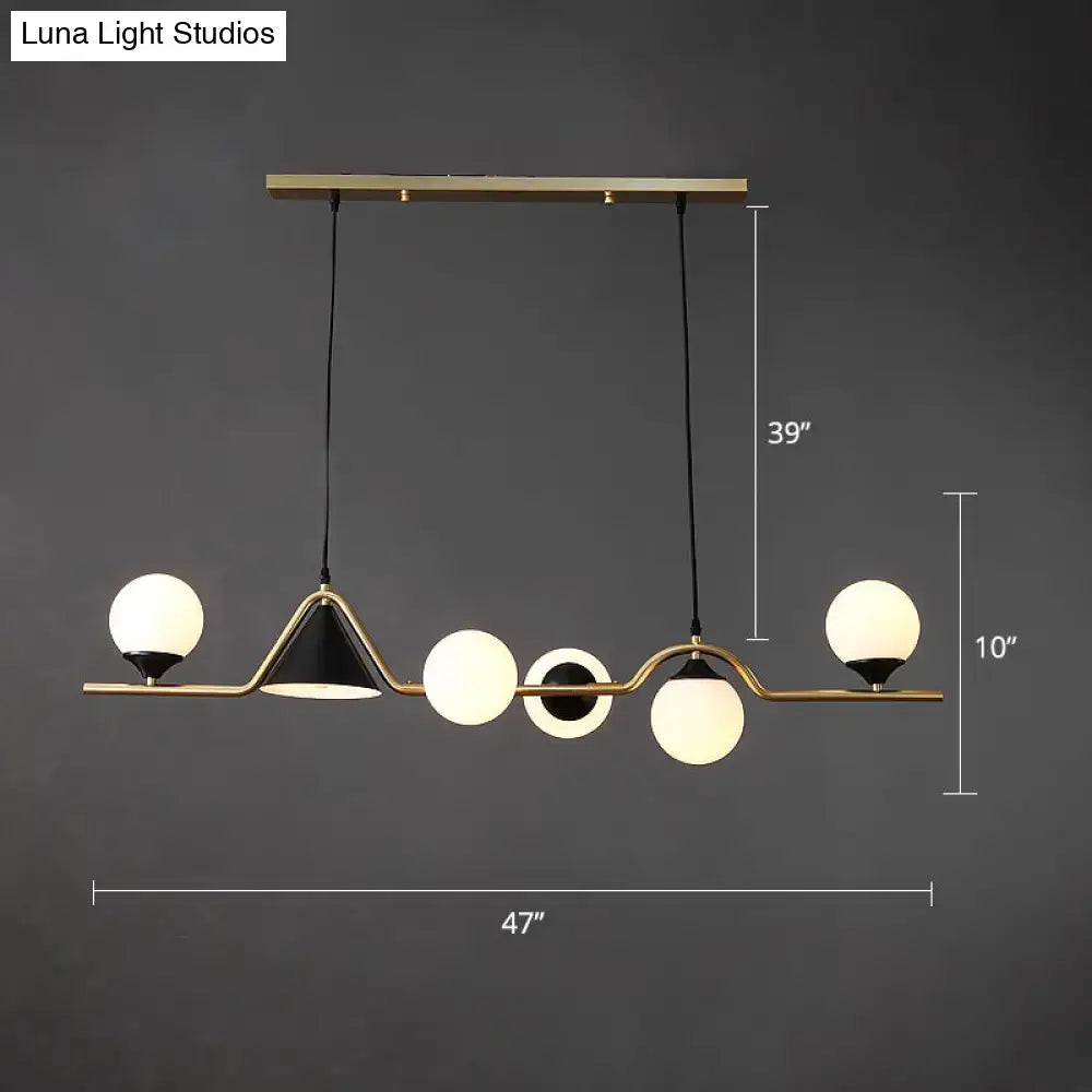 Brass Black Island Light
