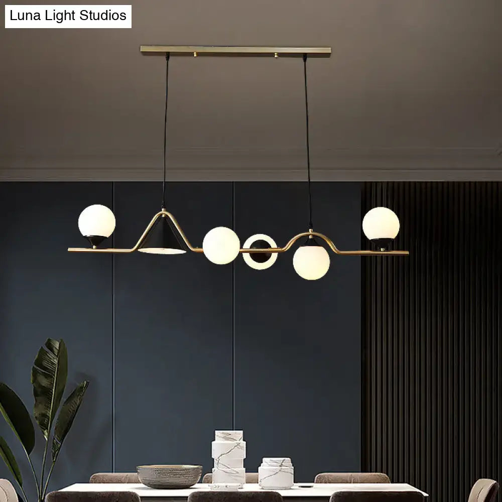 Brass Black Island Light