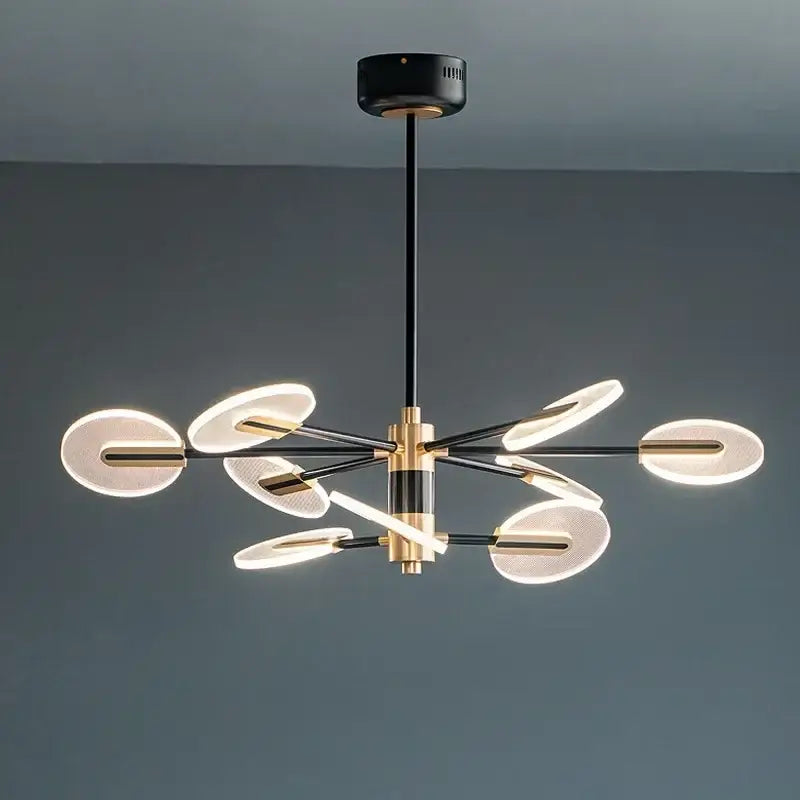 Black Acrylic Ceiling Chandelier