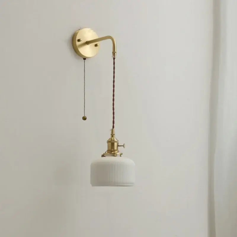 Ceramic Copper Wall Sconce