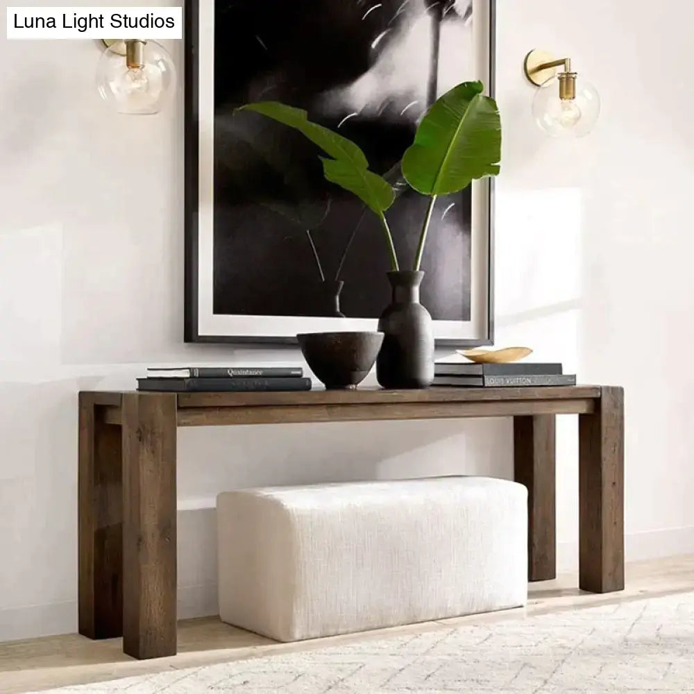 Brass Glass Wall Lamp