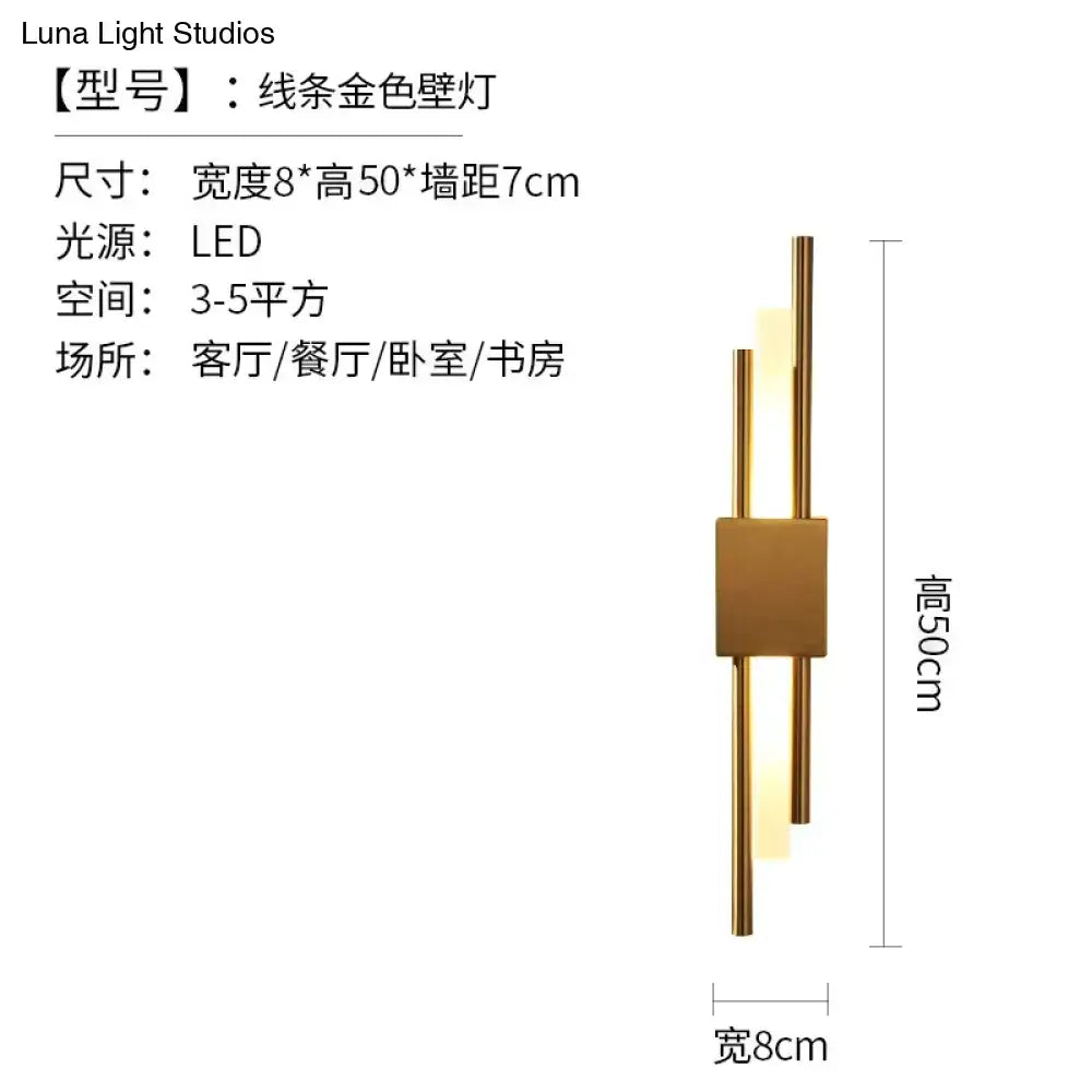 Green Marble LED Wall Lamp