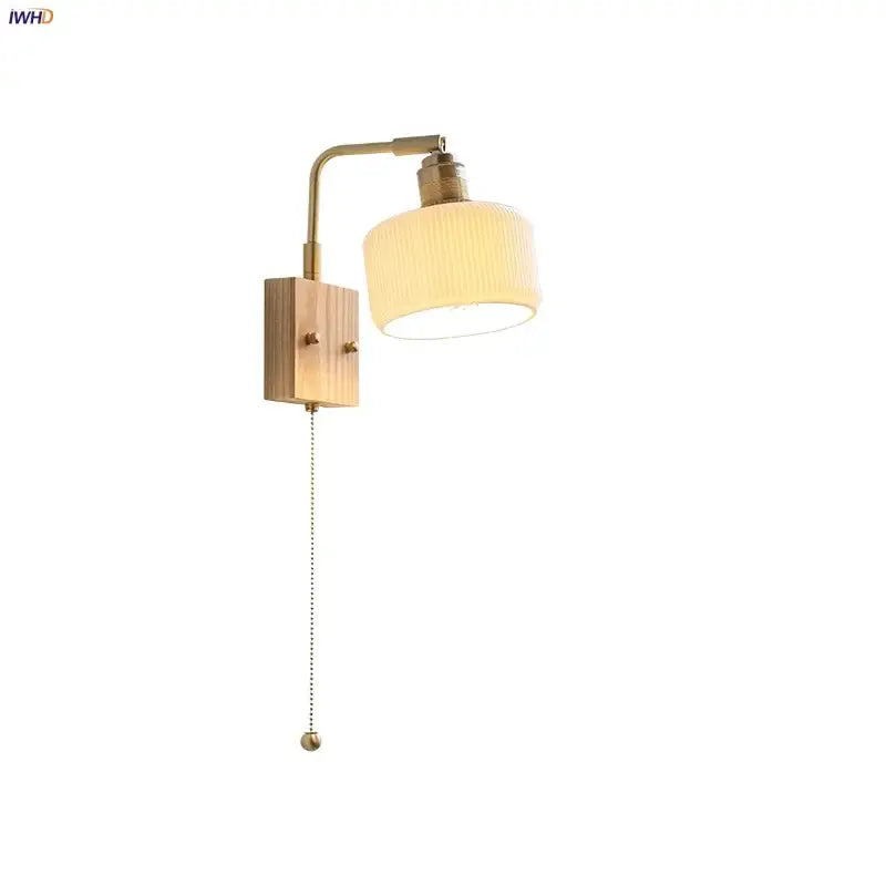 Brass Ceramic LED Sconce