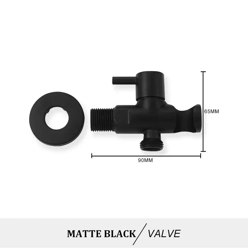 Brass Coiled Bidet Kit