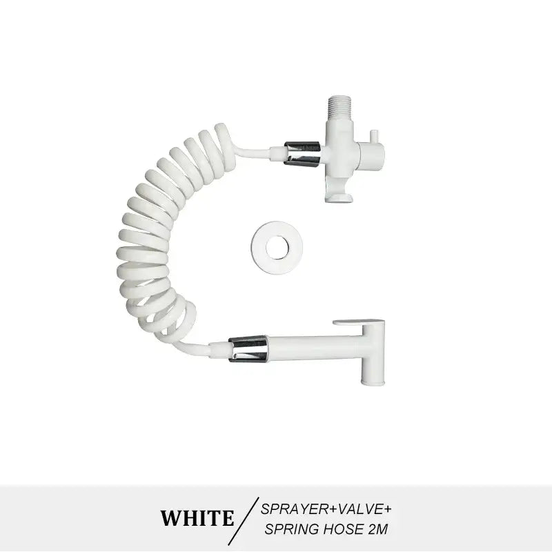 Brass Coiled Bidet Kit