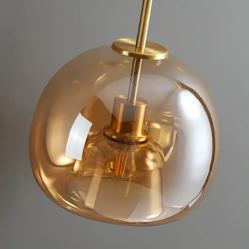Black Glass LED Light
