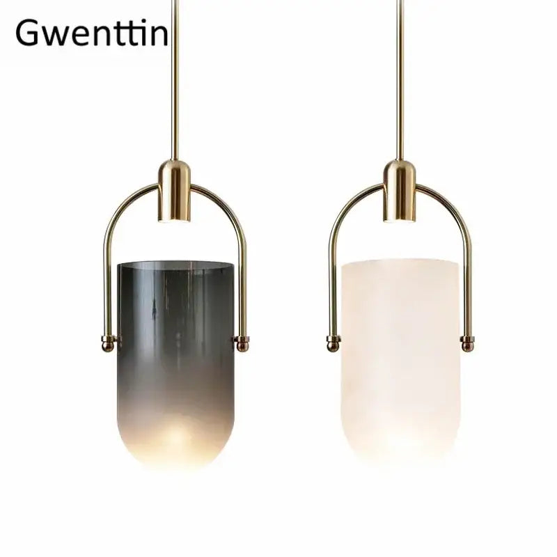 Brass Bucket Pendant Lamp
