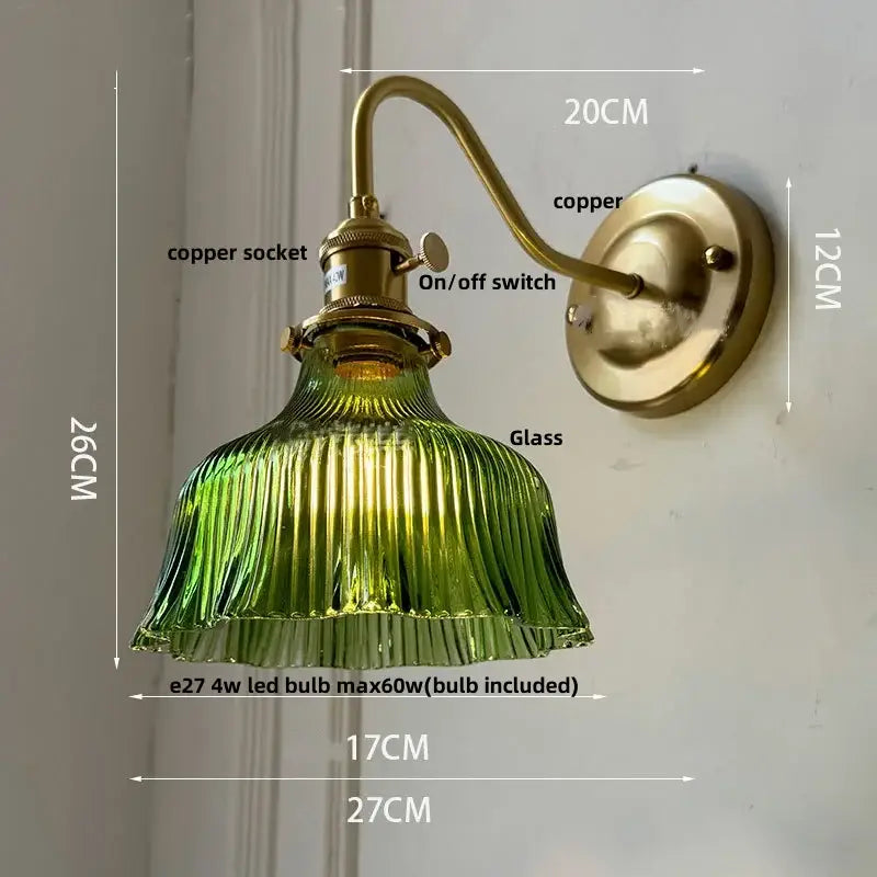 Brass Butterfly Wall Sconce