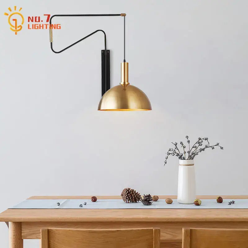 Brass Copper Wall Lamp
