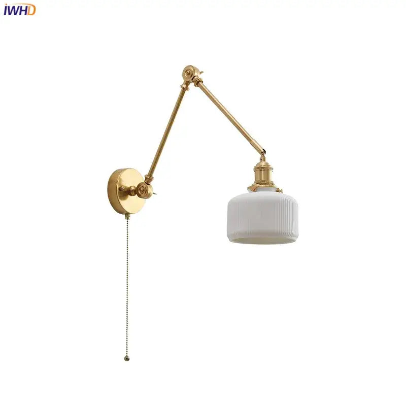 Copper Swing Arm Sconce