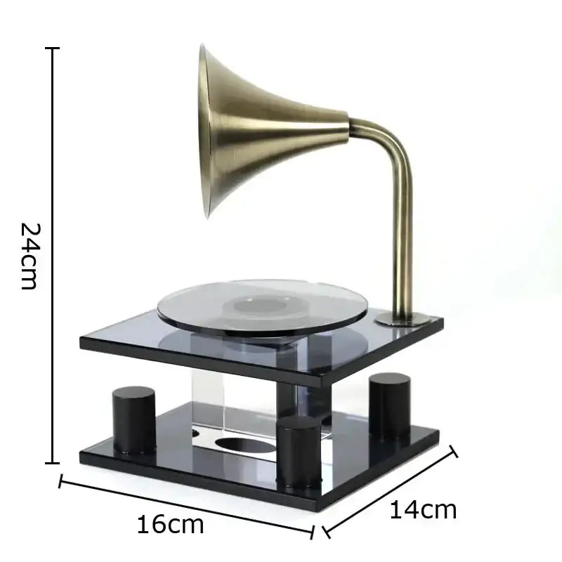Brass Crystal Music Sculpture